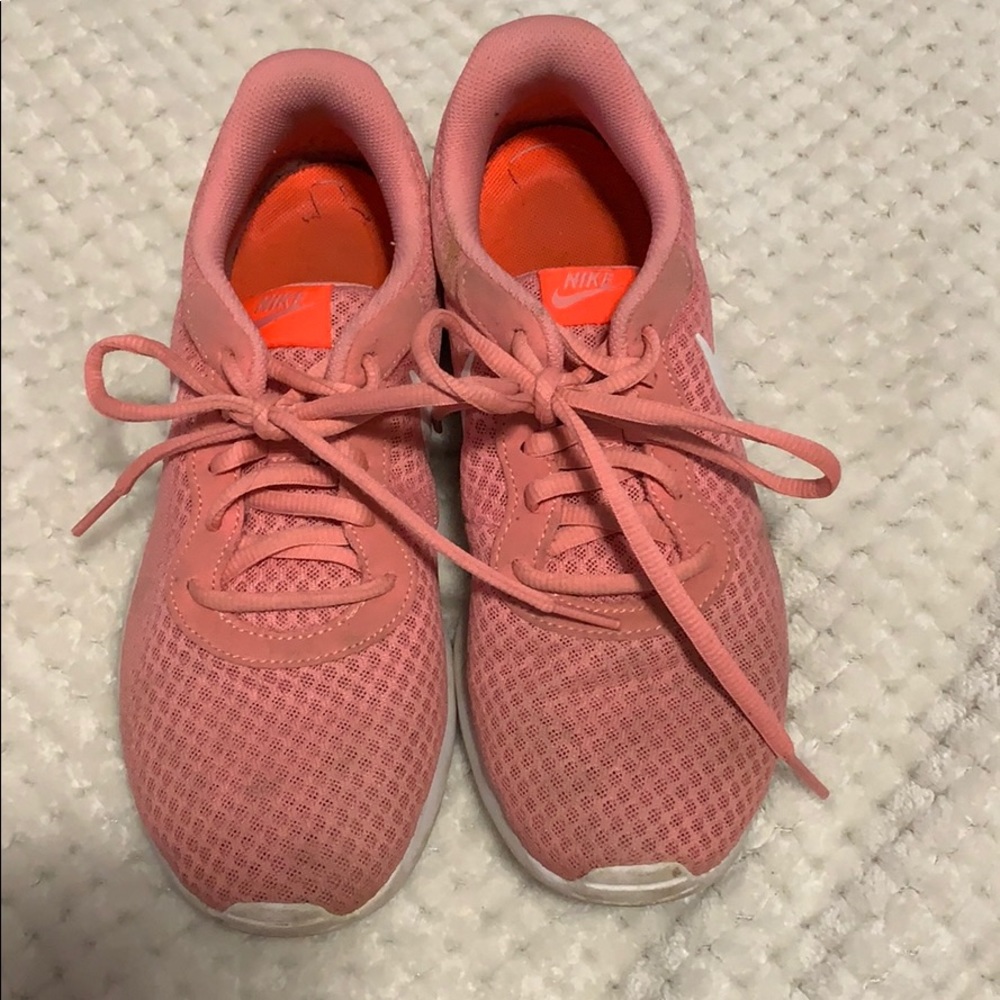 Coral Nike Tennis Shoes